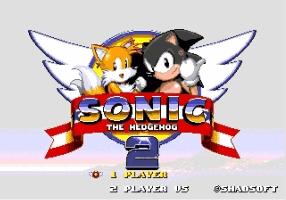 Sonic 2 - Project Shadow Title Screen